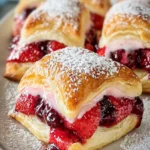 Flaky Berry Pastry Squares First Image