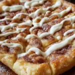 Cinnamon Sugar Dessert Pizza First Image