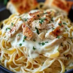 Creamy Chicken Alfredo Pasta Dish First Image