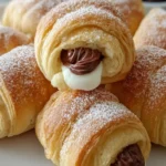 Nutella-Filled Croissant Rolls Recipe First Image