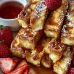 Golden French Toast Sticks Recipe First Image