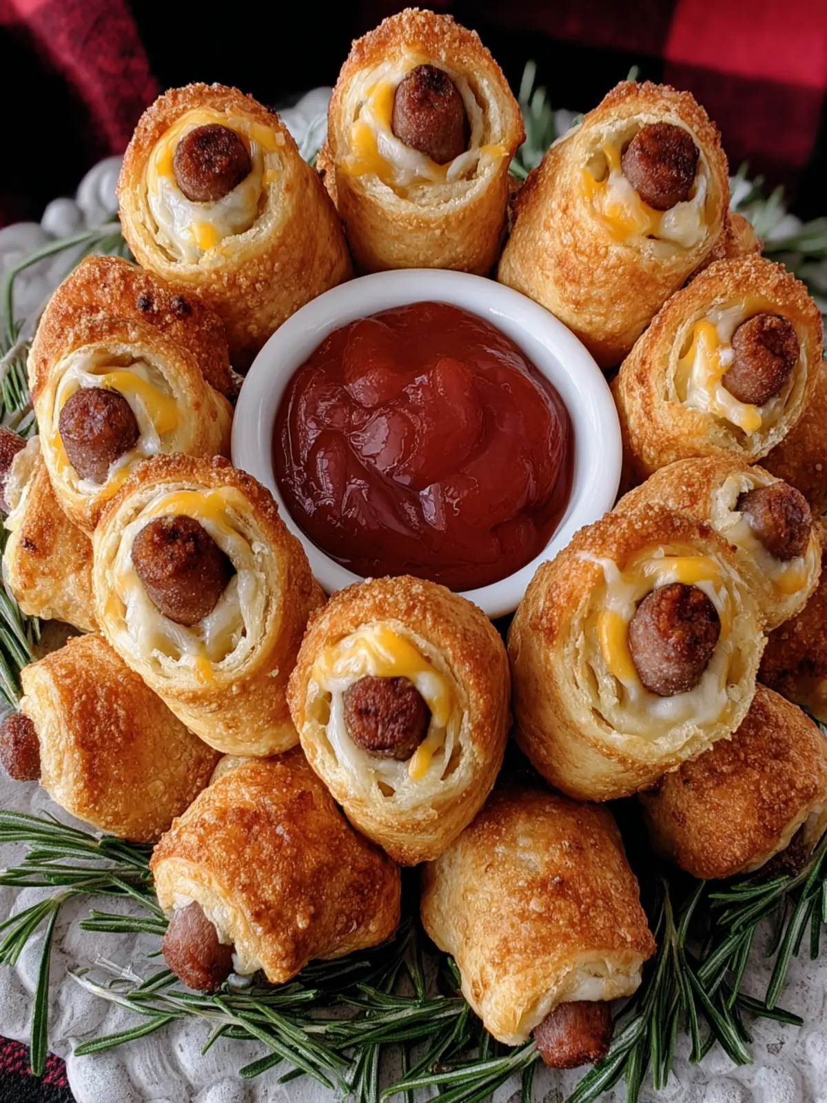 Mini Crescent Dog Appetizers First Image