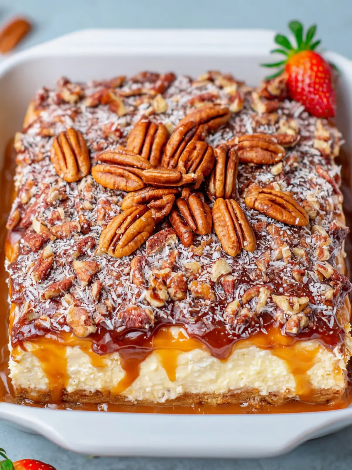 Turtle Poke Cake First Image