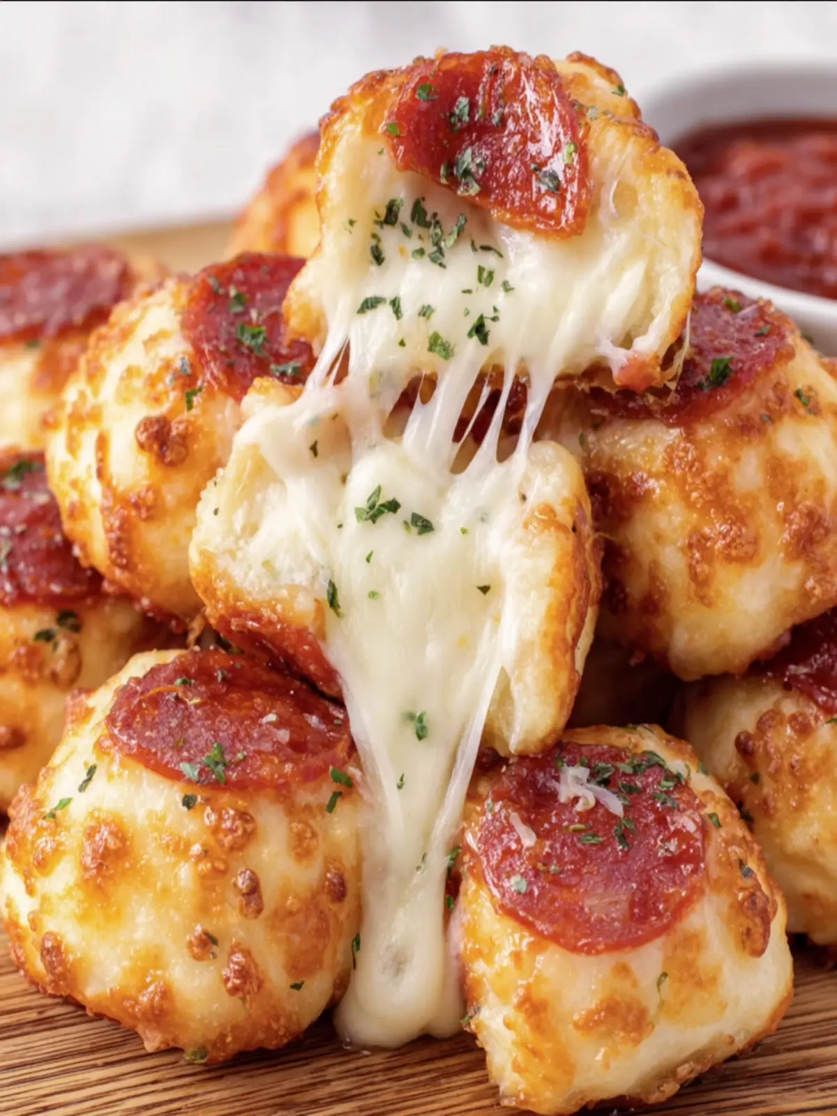 Cheesy Pepperoni Pizza Bites First Image