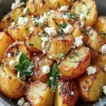 Roasted Herb Potatoes with Feta First Image