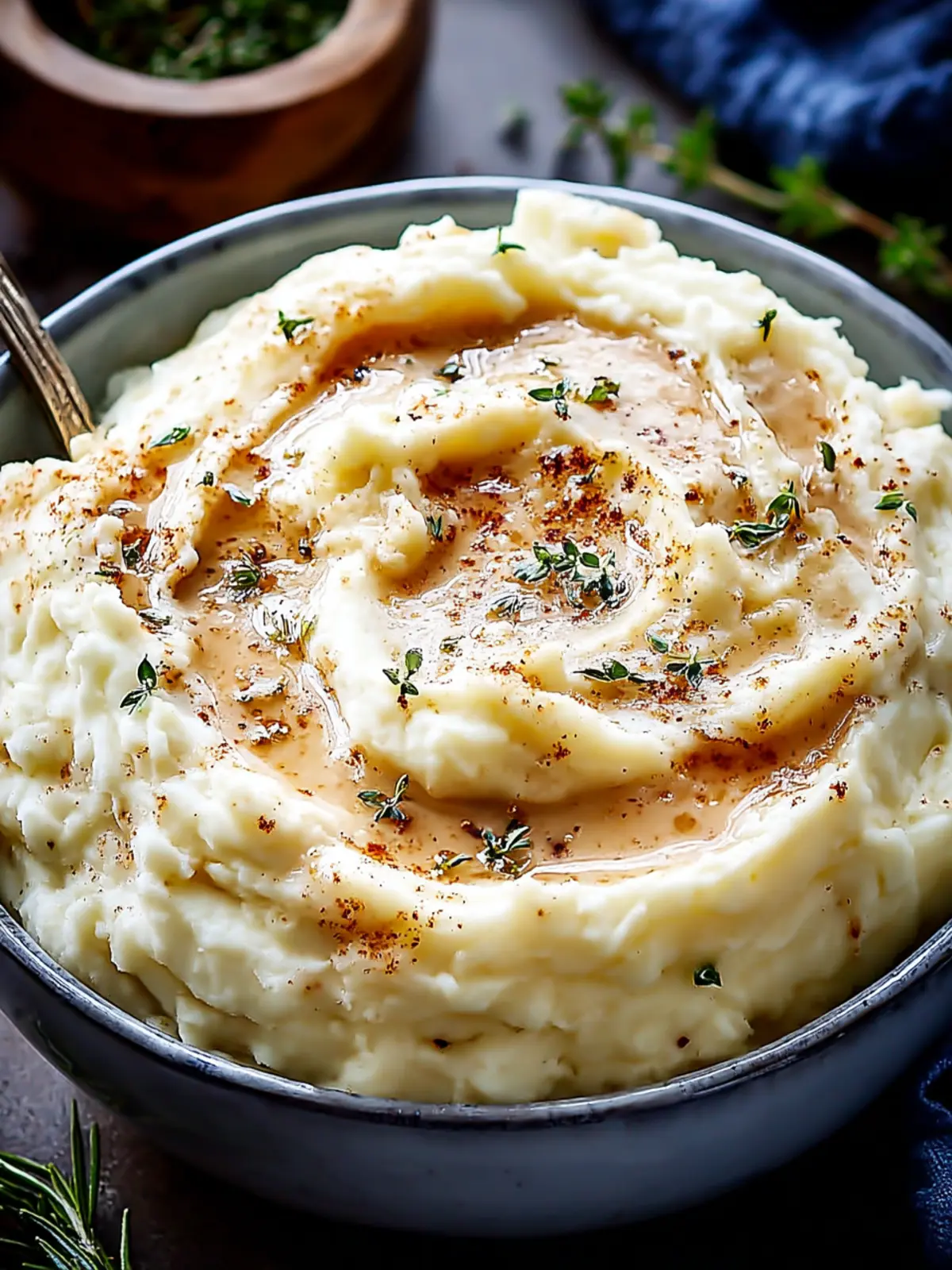 Creamy Tahini Mashed Potatoes: A Comforting Delight First Image