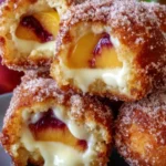 Cinnamon Sugar Peach Bombs First Image