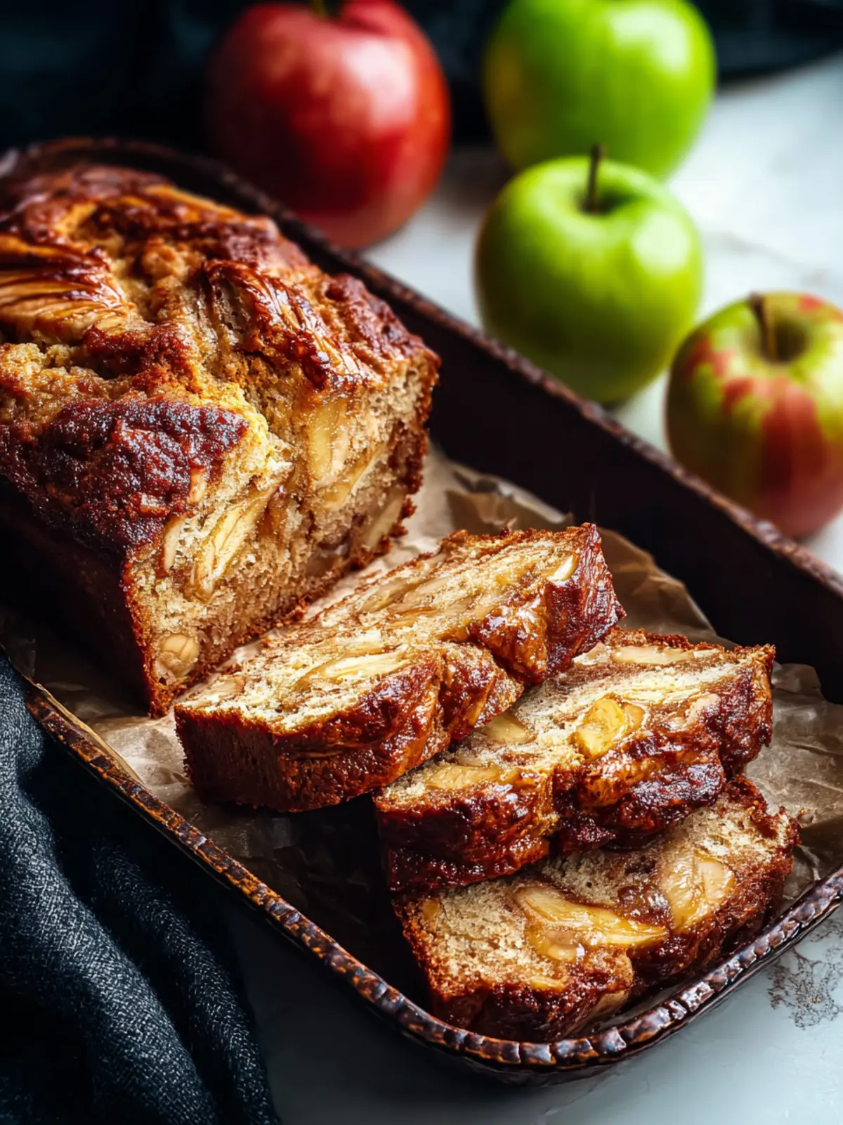 Irresistible Apple Bread Recipe: Cozy Autumn Delight First Image