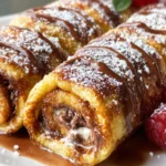 Chocolate Hazelnut French Toast Roll-Ups: 7 Blissful Bites First Image