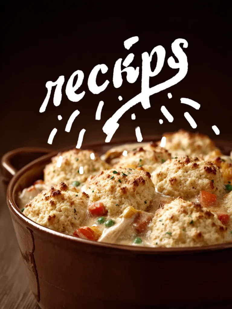 Irresistible Chicken Cobbler with Red Lobster Cheddar Biscuit Topping First Image