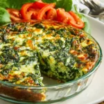 Crustless Spinach Quiche First Image