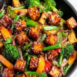 Irresistible Sweet Soy Tofu & Cashew Stir Fry Recipe First Image