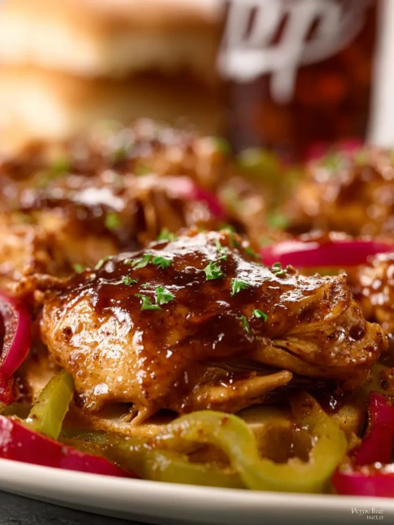 Crockpot Dr Pepper Chicken First Image