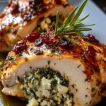 Irresistible Goat Cheese Stuffed Chicken with Herbs Recipe First Image