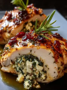 Irresistible Goat Cheese Stuffed Chicken with Herbs Recipe First Image