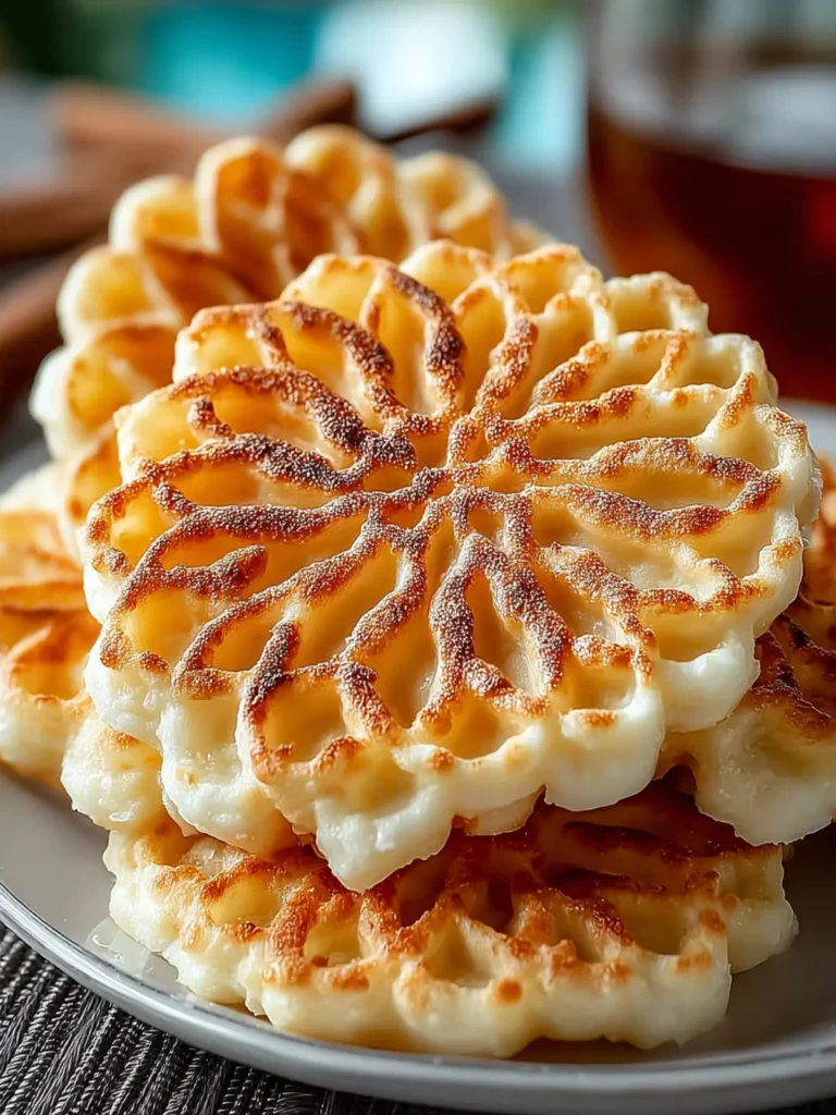 Anise Pizzelle Cookies First Image