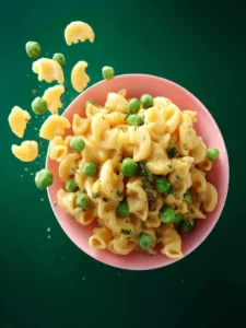 Mac and Cheese with Peas First Image