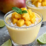 Indulge in Creamy Mango Pudding: A Tropical Delight First Image