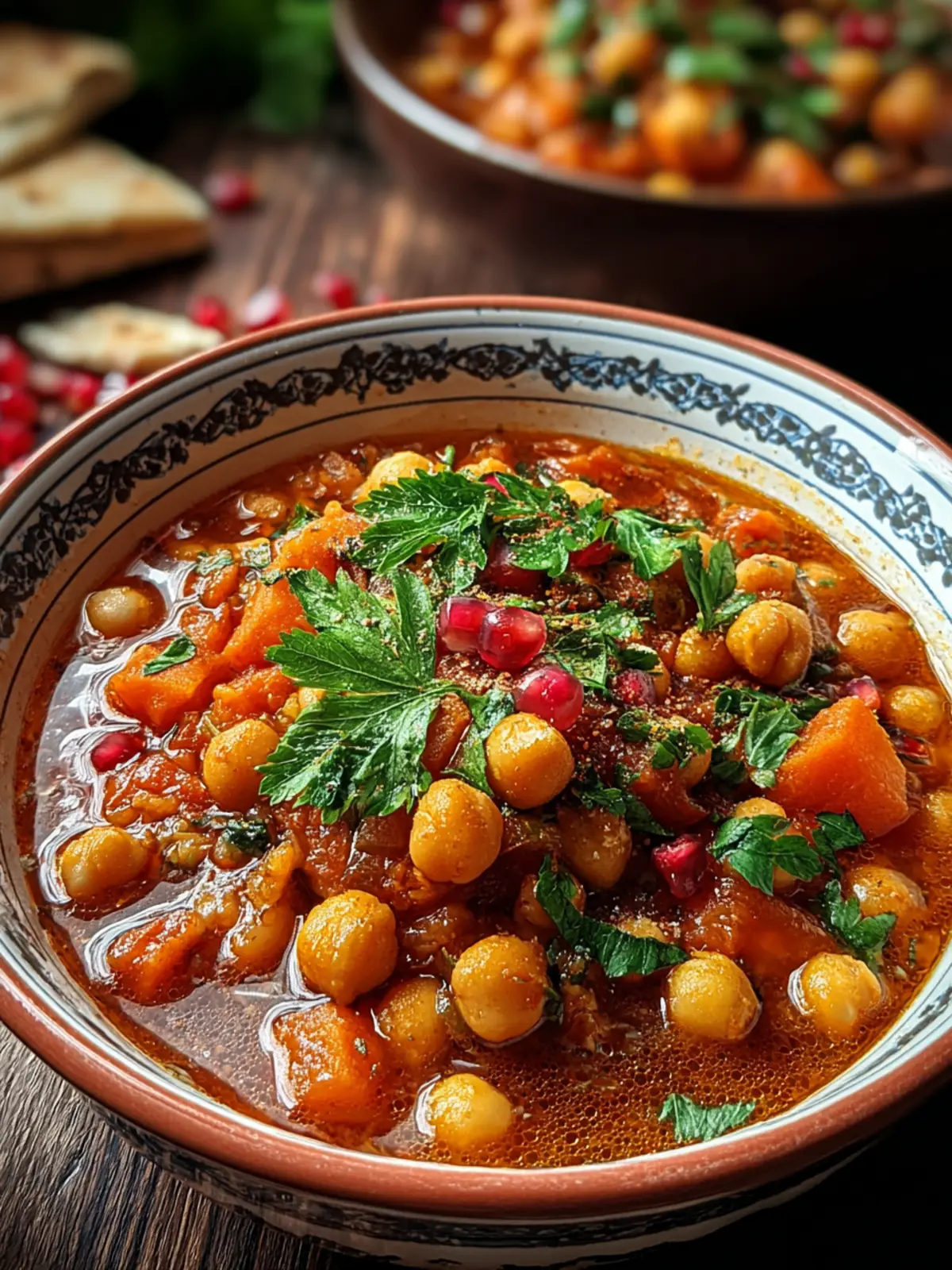 Irresistible Moroccan Spiced Chickpea Stew Recipe First Image