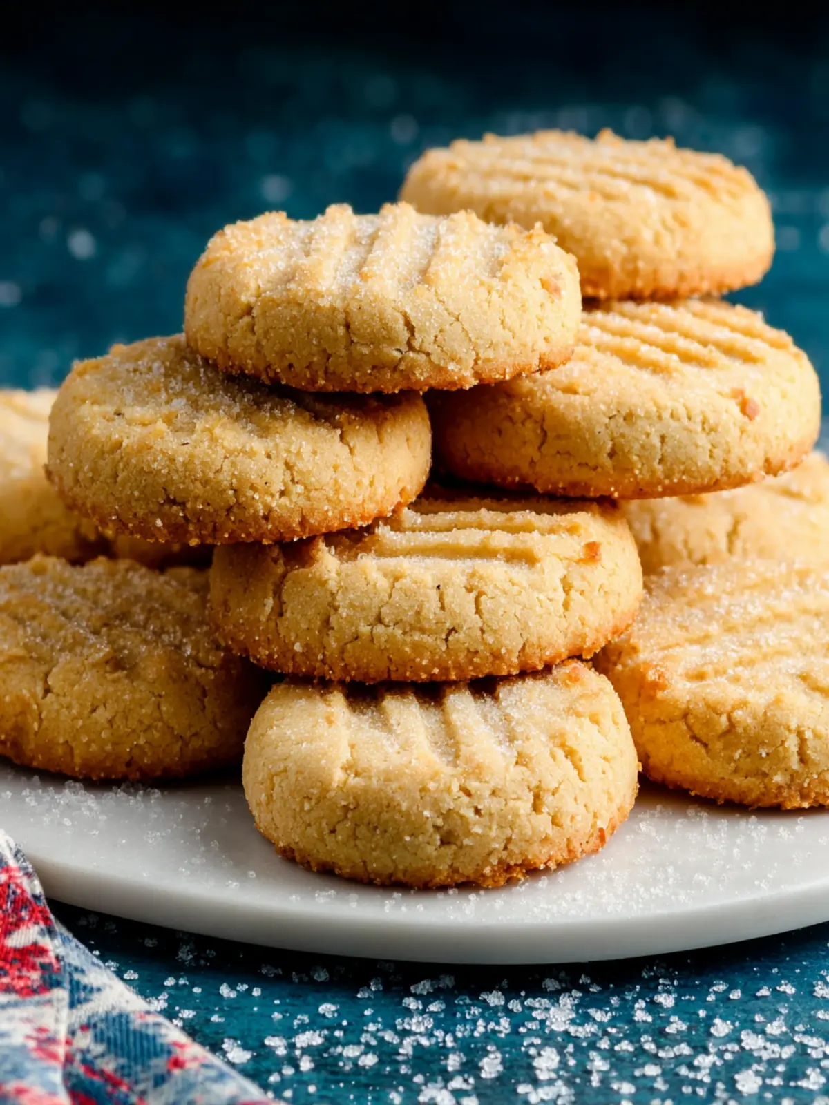Almond Flour Shortbread Cookies First Image