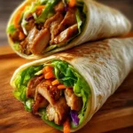 Delicious Teriyaki Chicken Wrap – Quick, Fresh, and Fun! First Image