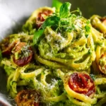 Creamy 15 Minute Avocado Pasta First Image