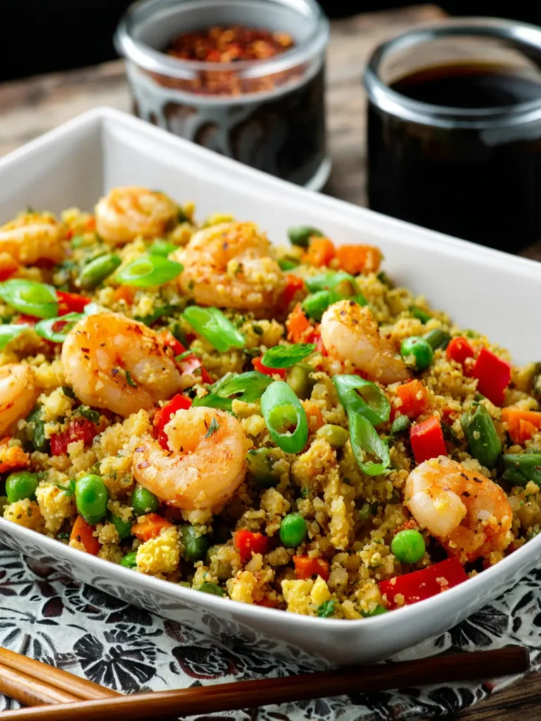 Cauliflower Fried Rice with Shrimp First Image