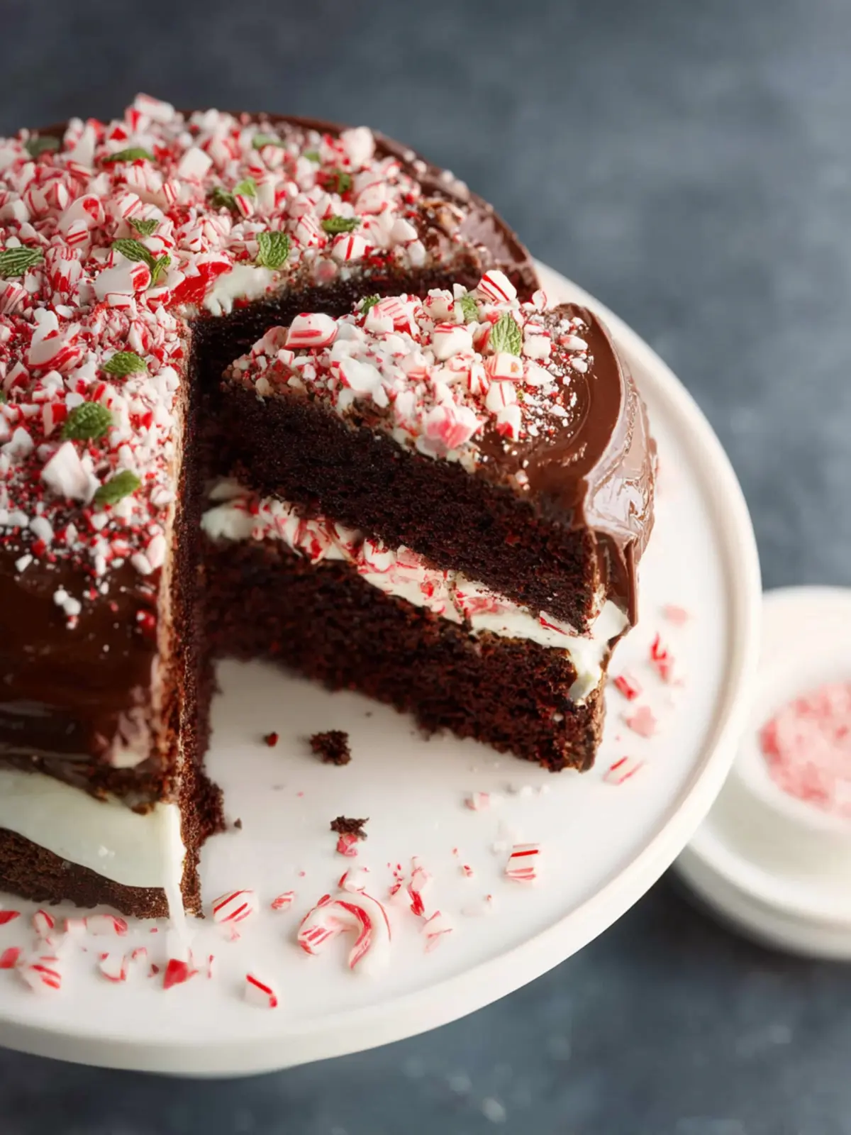 Chocolate Peppermint Cake First Image
