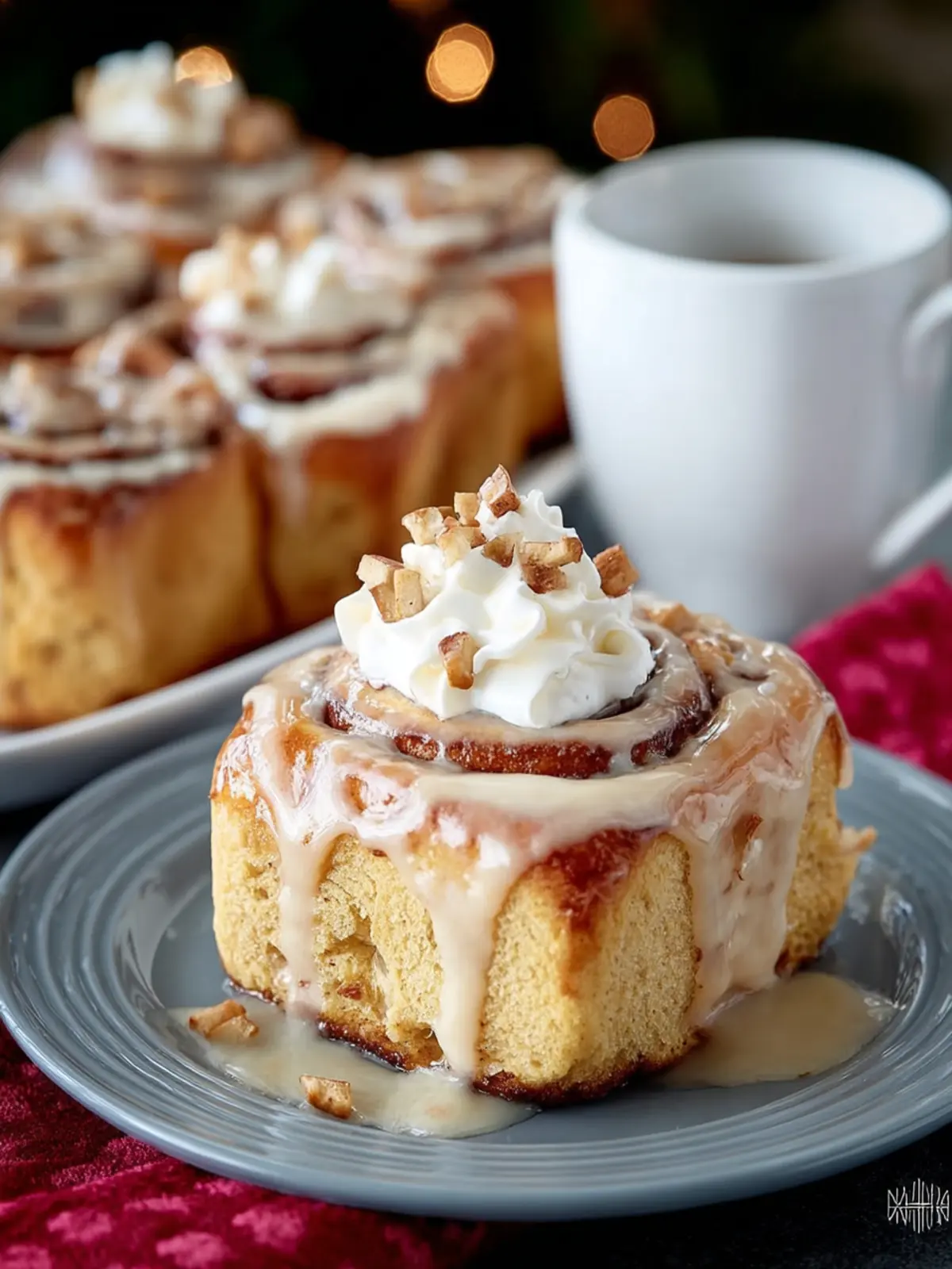Gingerbread Cinnamon Rolls First Image