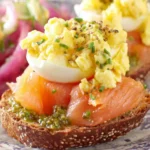 Smoked Salmon And Eggs with Pesto First Image