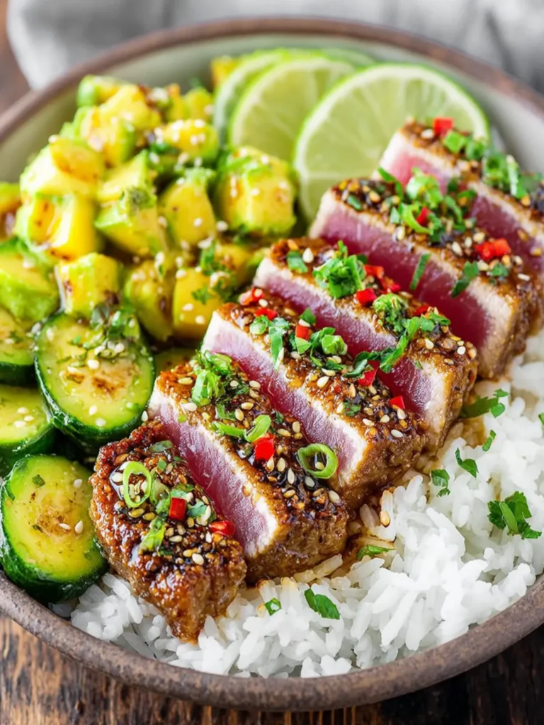 Fast & Easy Seared Tuna (Ahi or Yellowfin Tuna) First Image