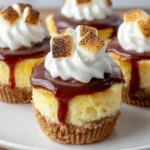 Irresistible Mini S’mores Cheesecake Bites Recipe First Image