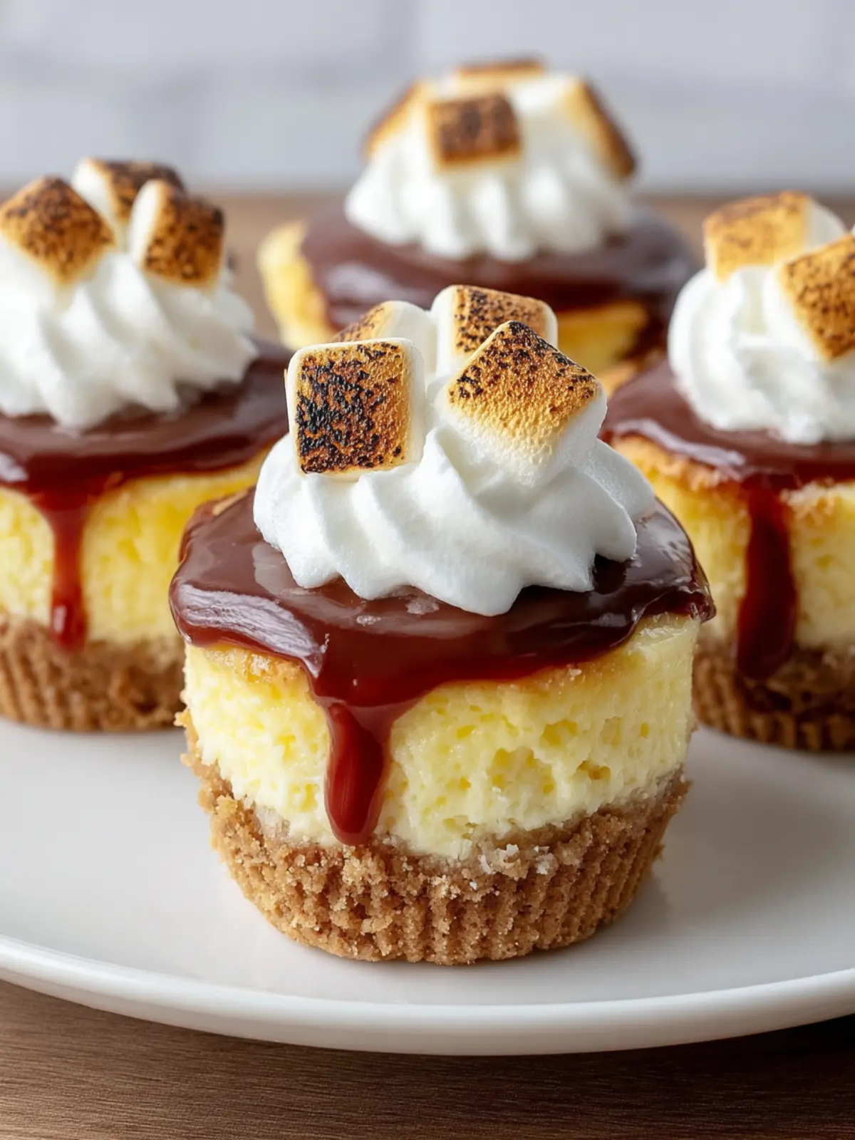 Irresistible Mini S’mores Cheesecake Bites Recipe First Image