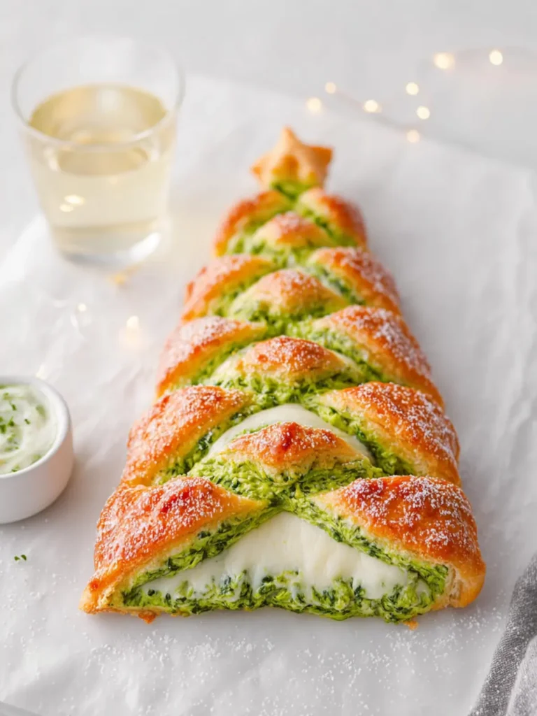 Spinach Dip Christmas Tree First Image