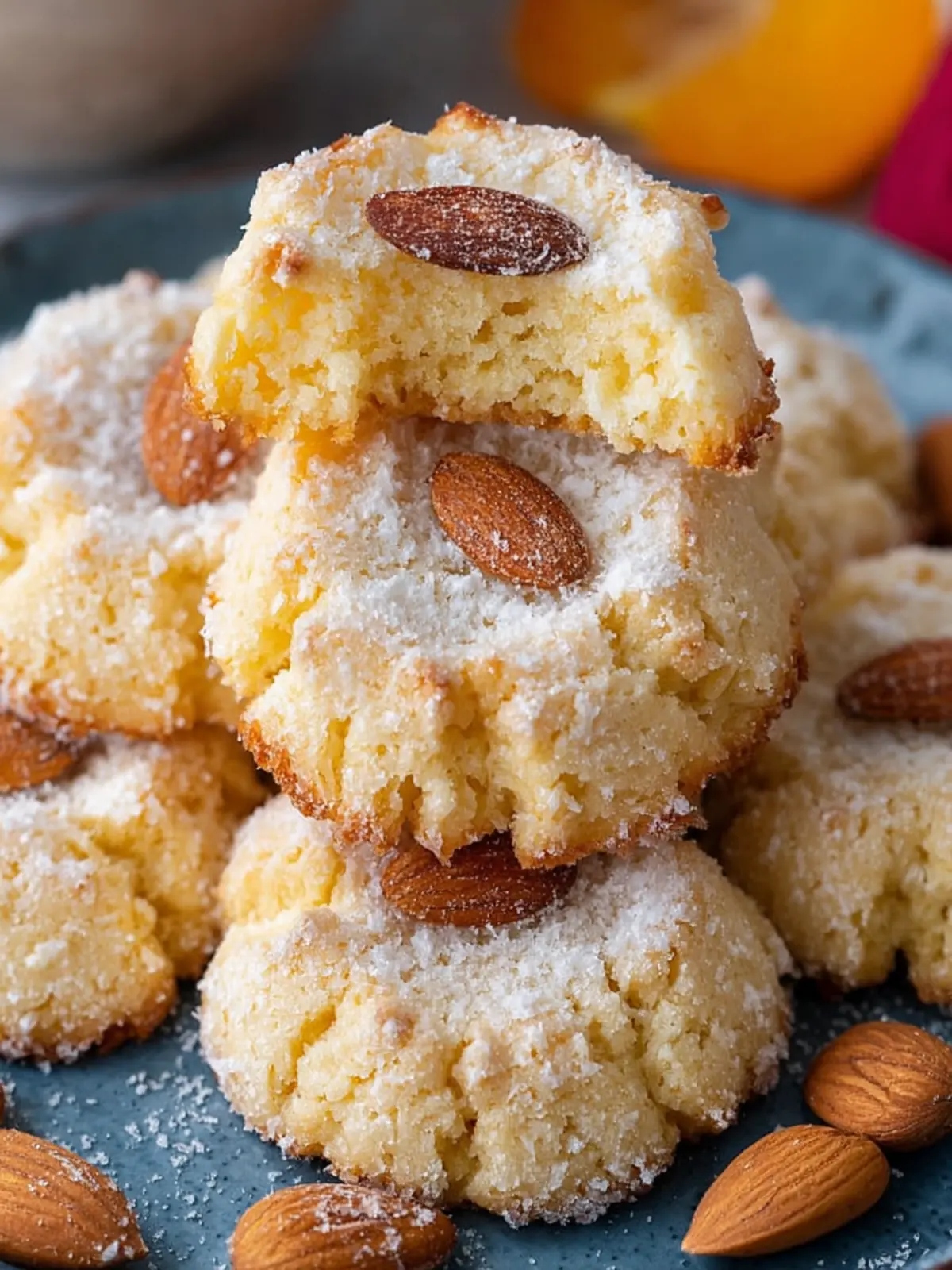Italian Almond Cookies (Soft, 5 Ingredients, 30 Minutes) First Image