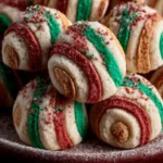 Christmas Pinwheel Cookies First Image
