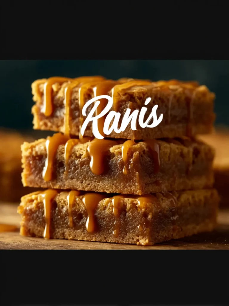 Brown Butter Biscoff Blondies First Image