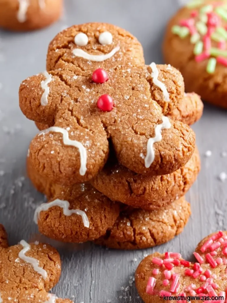 Easy Gingerbread Cookies {With Cake Mix} First Image