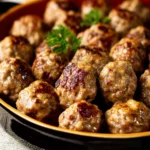 Baked Swedish Meatballs First Image