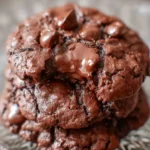 Small Batch Flourless Chocolate Cookies First Image
