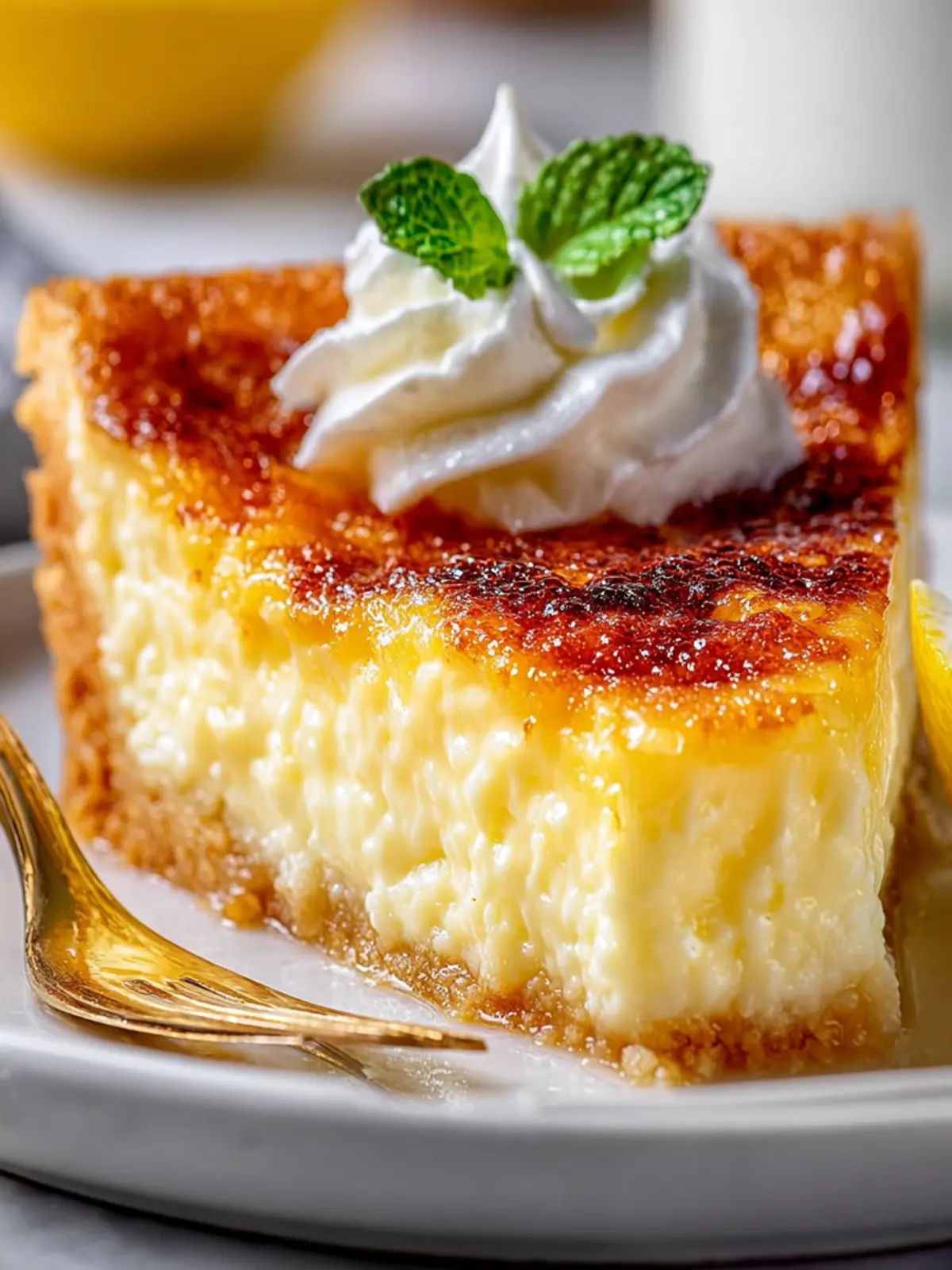 Impossible Lemon Pie First Image