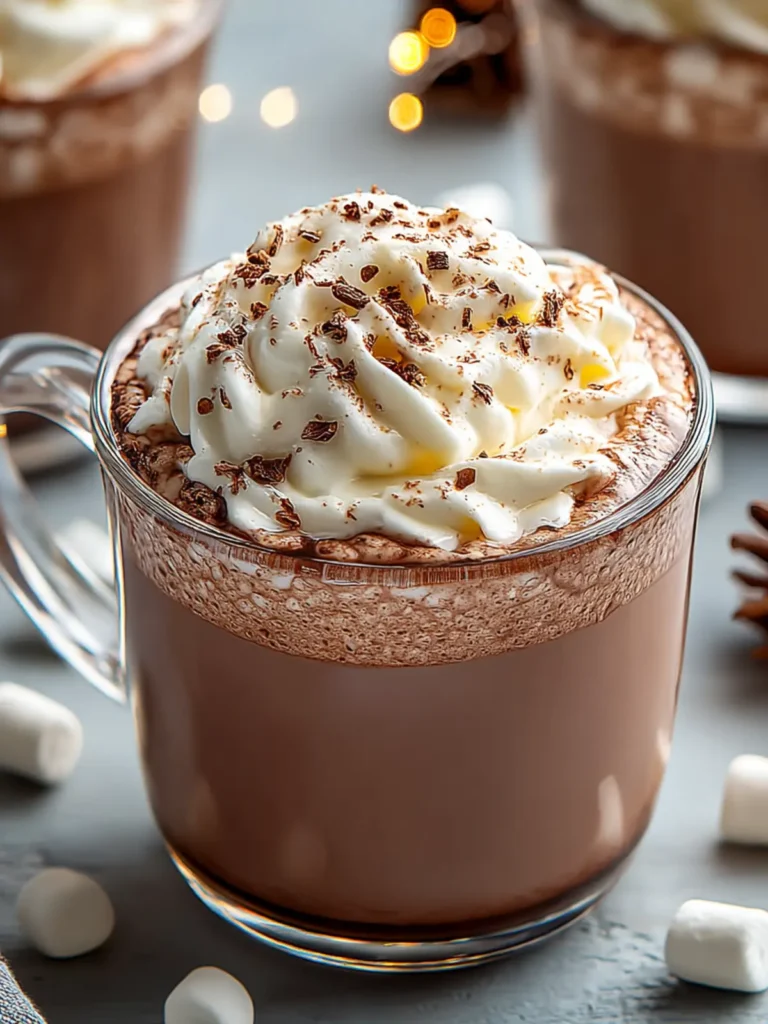 Indulge in Creamy Homemade Hot Cocoa: Ultimate Comfort Drink First Image