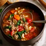 Italian Ground Turkey Soup First Image
