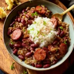 Red Beans and Rice with Smoked Sausage First Image