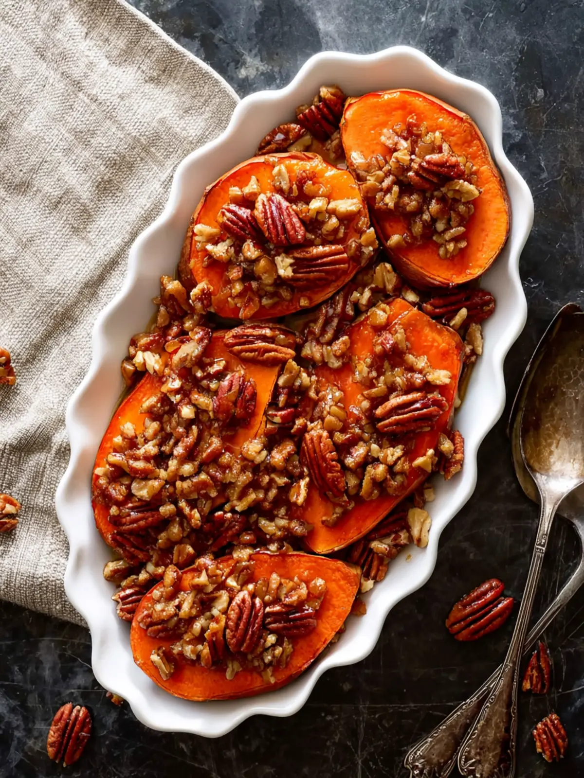 Sweet Potatoes with Maple Pecans First Image