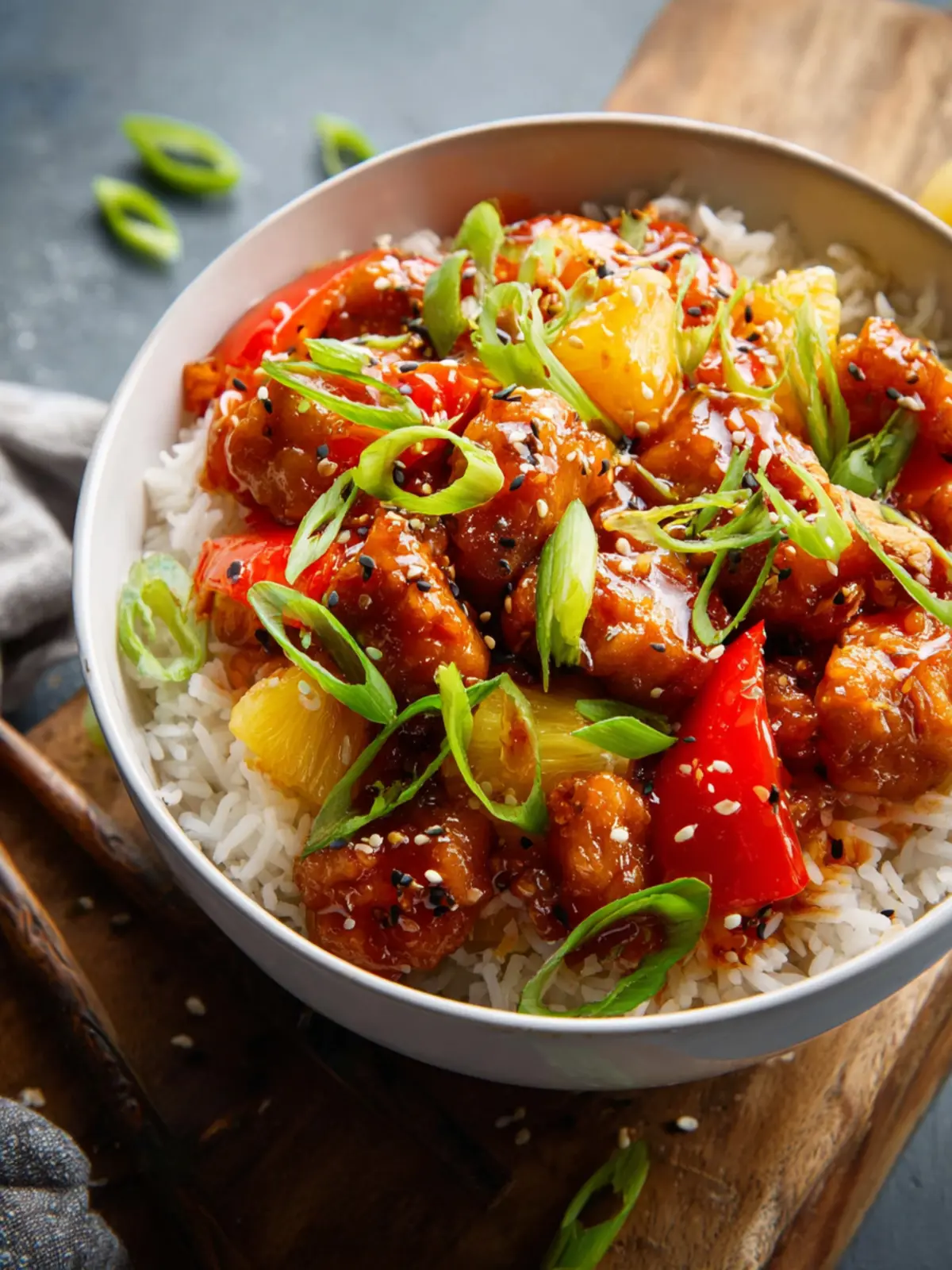 Sweet & Sour Chicken Bowls First Image