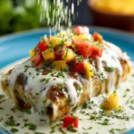 Irresistible Smothered Burritos with Green Chile Sauce First Image