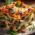 Delicious Mushroom and Spinach Lasagna Recipe to Savor First Image