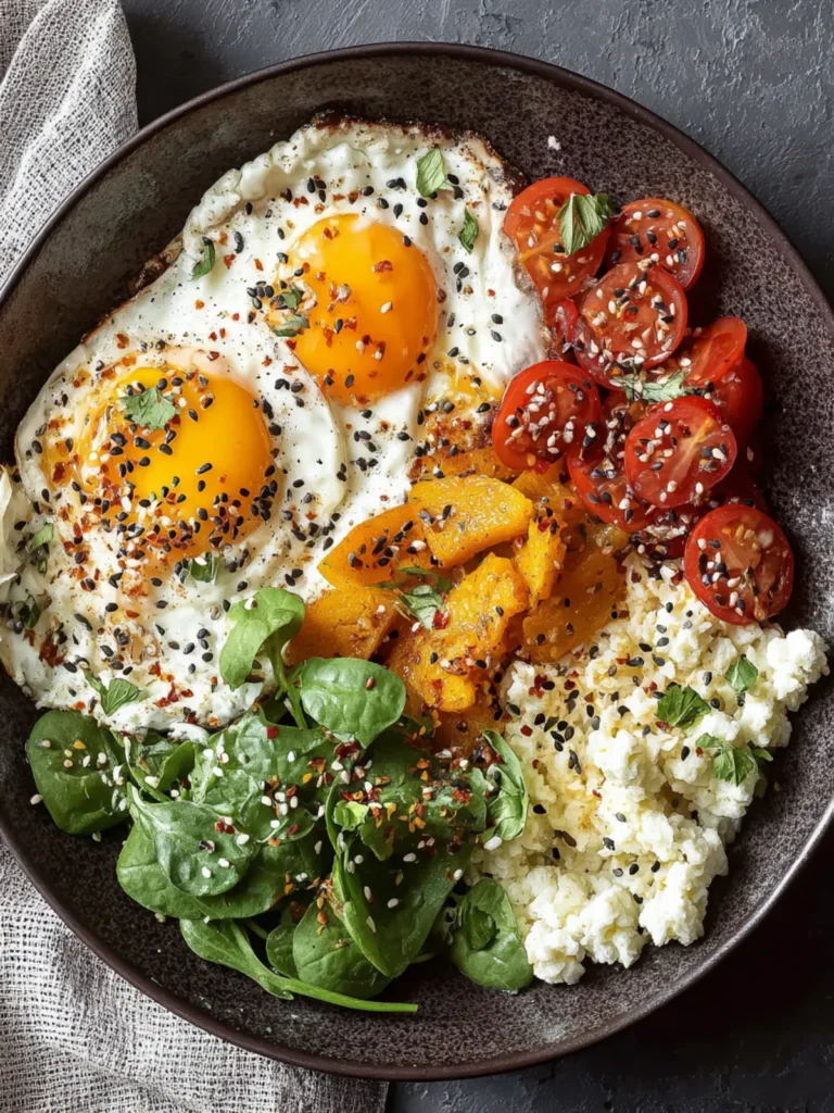 Easy Brekky Bowl with Eggs (Healthy Breakfast Bowls) First Image