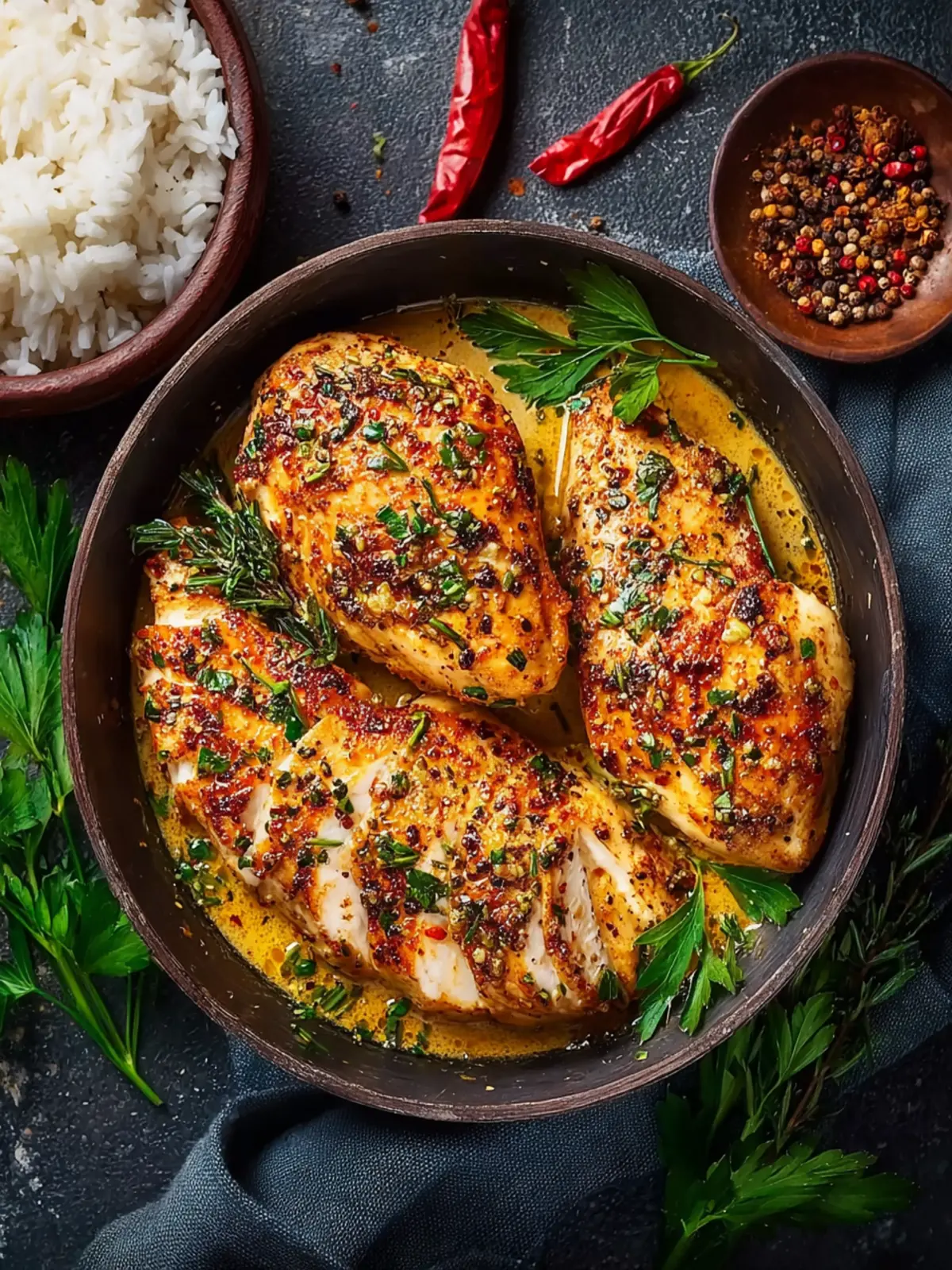 Garlic Butter Chicken First Image